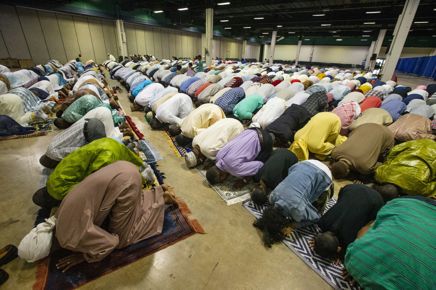 Faithful celebrate Eid al-Adha